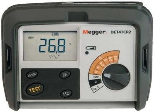 Megger DET4TCR2 - Rechargeable Basic Kit for Earth System Testers for Four Pole Testing
