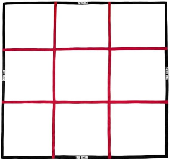 TITLE Boxing Agility Cube - Speed & Agility, Foot Work, Boxing Improvement, Coordination