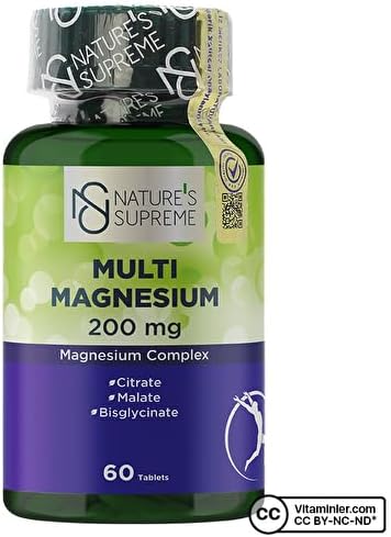 Nature's Supreme Multi Magnesium Complex 60 Tablet Color