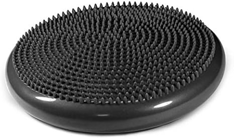 Therapists Choice Inflated Air-Filled Stability Balance Disc-BLACK