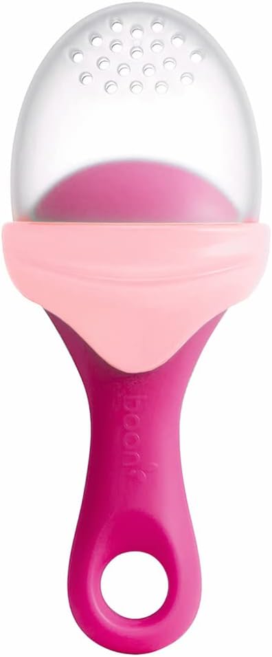 Boon TOMY PULP Silikon Meyve Sebze Filesi (Pembe)