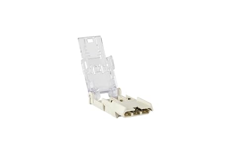 NSI Non-Metallic Cable Splice, 12-14 AWG Wire Range, for 2 Conductor Cable with Ground, White