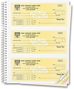Custom Receipt Books