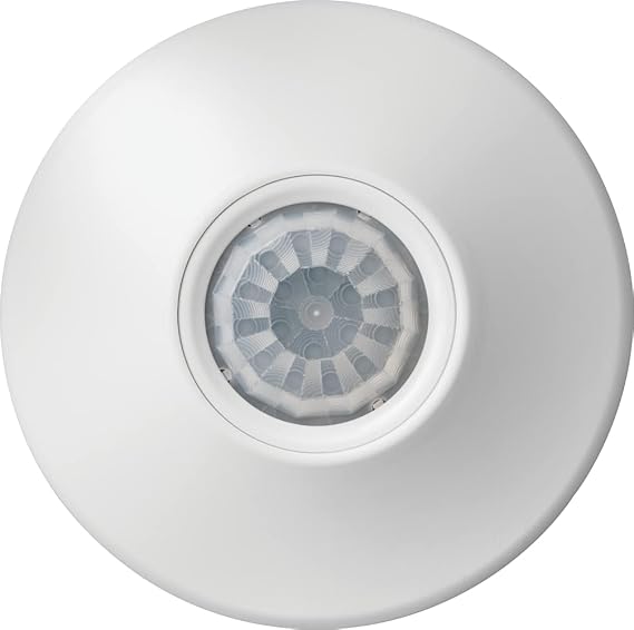 SensorSwitch PDT Standard Range Ceiling Motion Sensor and Occupancy Sensor | PDT Passive Dual Technology PIR and Microphonics Occupancy Sensor, 360 Small Motion Detection, Indoor Use, Line Voltage