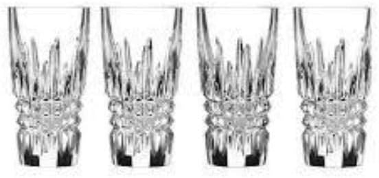 Waterford Lismore Diamond Shot Glass, Set of 4