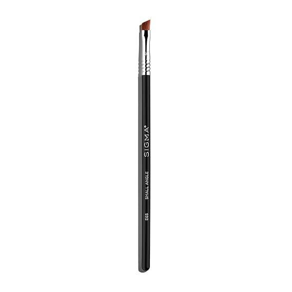 Sigma Beauty E65 Small Angle Brush, Precise Angled Eyeliner Brush for Brows