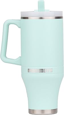 Mammoth Ascent Seafoam 40 oz Tumbler with Handle