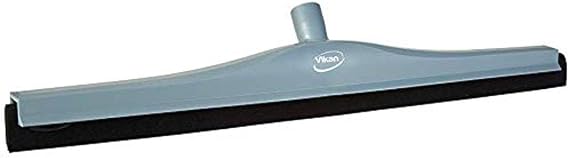 Vikan 775488 Squeegee,Fixed Head,Floor,24",PP/RB,Gray