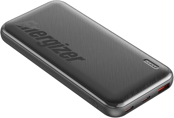 Energizer 10000mAh Poratable Charger Fast Charging 22.5W Power Bank with 3 Outputs Battery Pack Charger for iPhone 16 15 14 13 12, Samsung, Google, iPad, Tablet and More_UE10055PQ