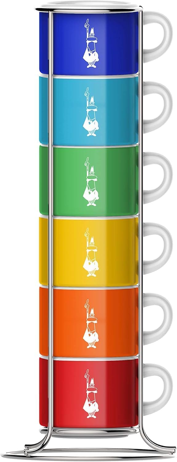Bialetti - Set of 6 Stackable Cups