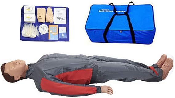 Teaching Tools,CPR Manikin First Aid Training Dummy, Cardiopulmonary Resuscitation Simulator, for Cardiopulmonary Resuscitation Simulator Medical Educational, for Artific