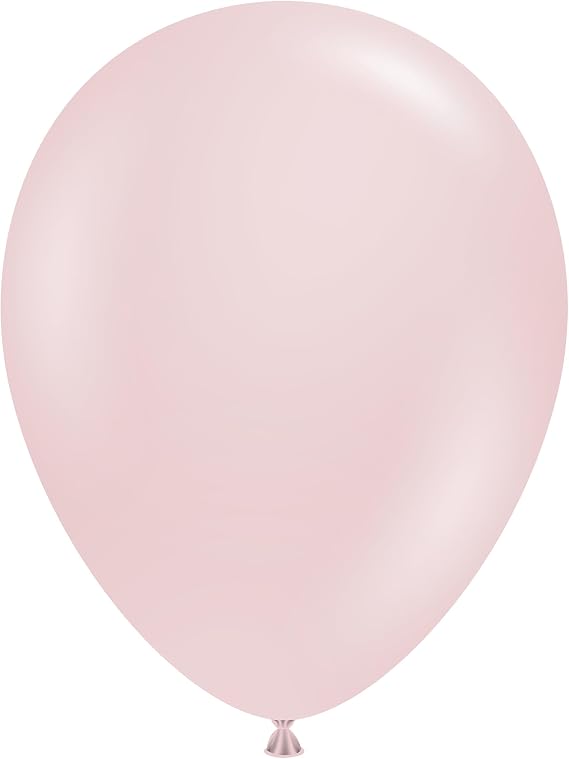 Tuftex Cameo Pink Party Latex Balloons, 11", (10095)