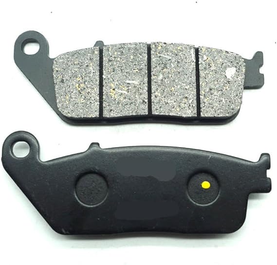 Motorcycle Front and Rear Brake Pads Compatible with S2-125Fi DAELIM Models 2007 2008 2009 2010 2011 2012