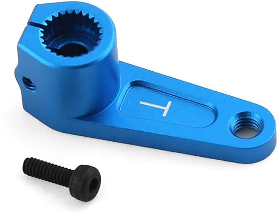 Aluminum Alloy Steering Servo Arm Horn TT01 TT02 XV02 (25T) for TAMIYA 42248 TRF