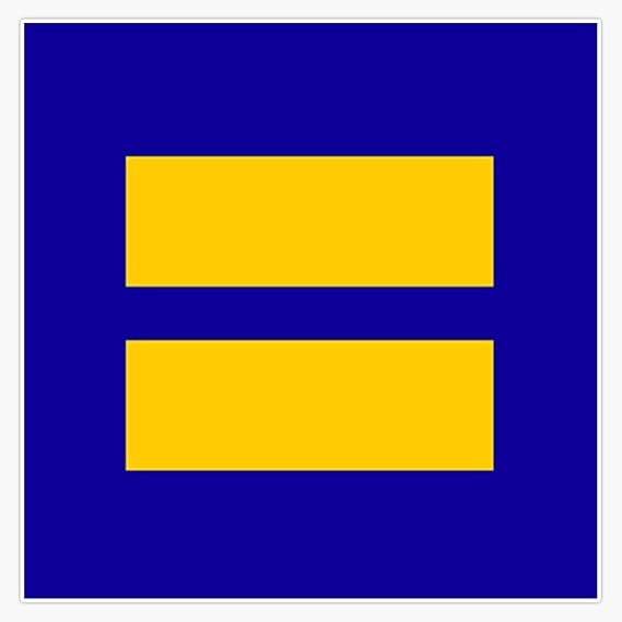 Equality Sticker Bumper Sticker Vinyl Decal 5"