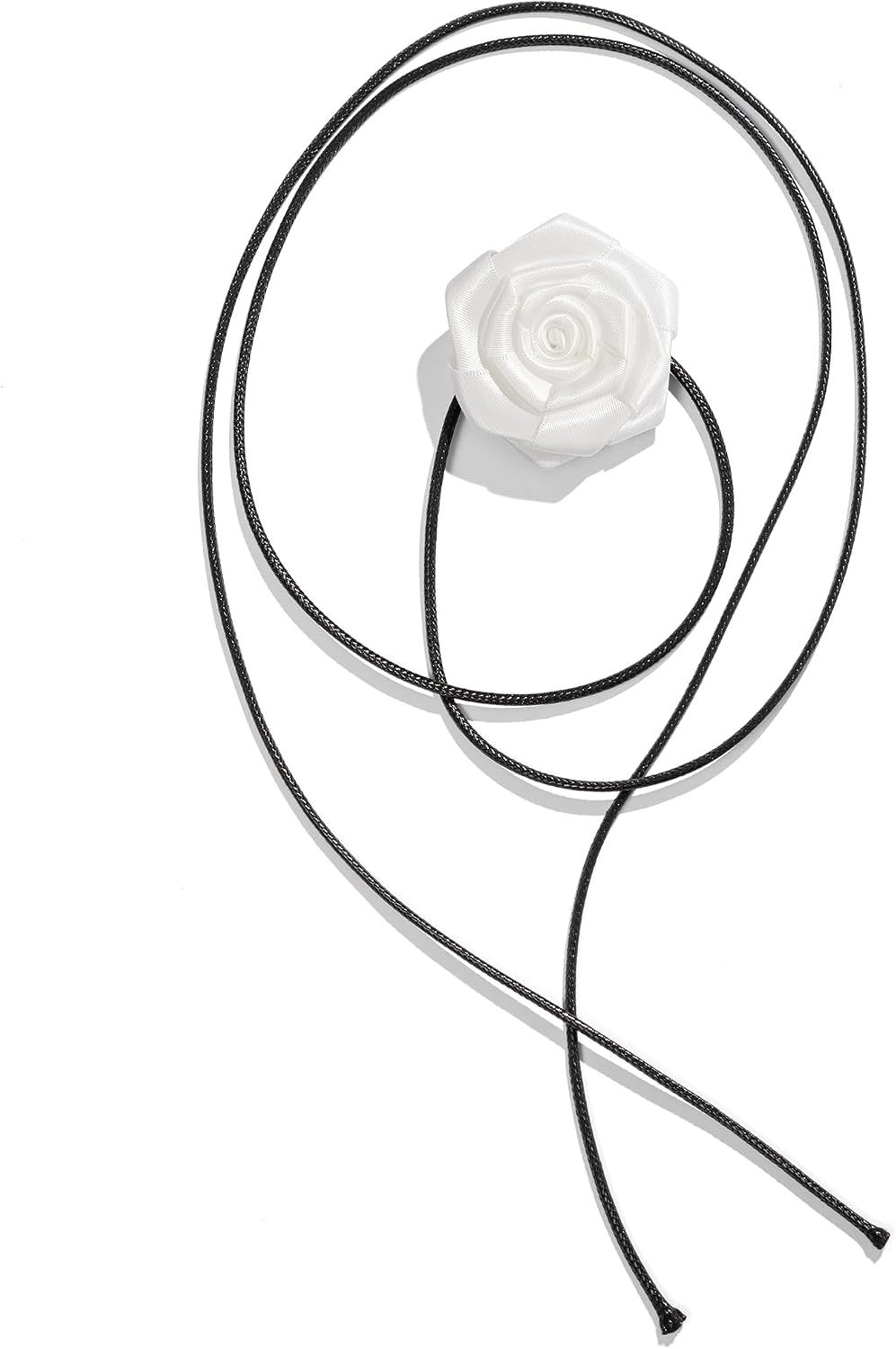 maikun Flower Choker Necklace for Women, Adjustable Handmade Vintage Rose Choker Multi Use