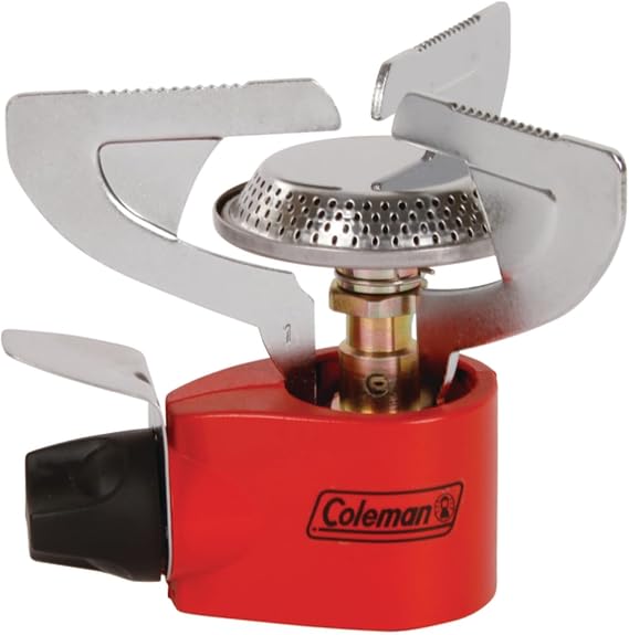 Coleman Classic 1-Burner Backpacking Stove, Portable Lightweight Camp Stove with Adjustable Burner & Pressure Control, 10,000 BTUs of Power for Camping, Backpacking, Tailgating, More