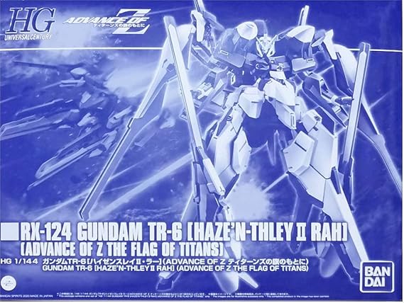 Bandai Spirits HG 1/144 Gundam TR-6 Heisensley II Ra Under ADVANCE OF Z Titans Flag