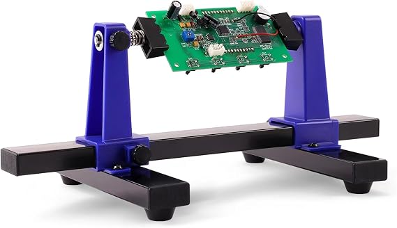 Noah Adjustable PCB Holder Circuit Board Clamp Roating Holder Tool for Soldering Desoldering, Soldering Repair Tool 360 Degree Rotation
