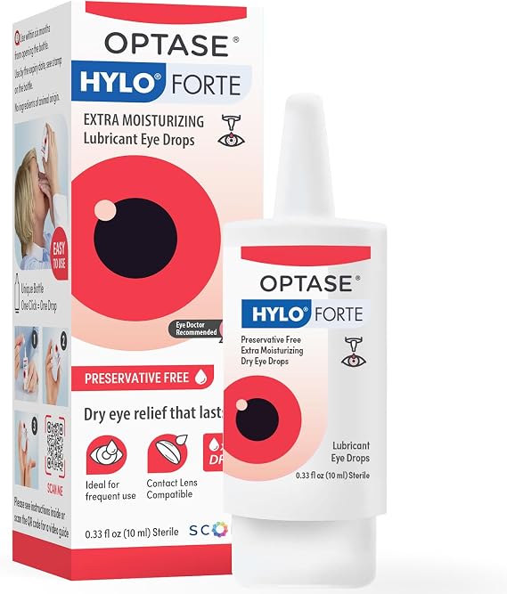 Optase HYLO Forte Dry Eye Drops, 0.33 fl oz