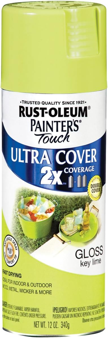 Painters Touch 249104 12 Oz Key Lime Gloss Painter'S Touch Spray Paint