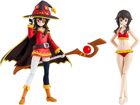 KADOKAWA PLASTIC MODEL SERIES "Blessing on this Wonderful World! 3. Megumin DX Ver. Color-coded plastic model