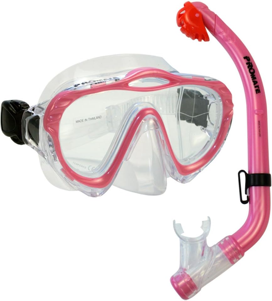 Promate Junior Snorkeling Scuba Diving Mask Dry Snorkel Set for Kids SCS0032