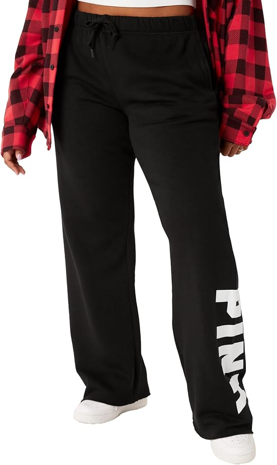 Victoria's Secret Women's Pink Logo Heritage Sweatpants