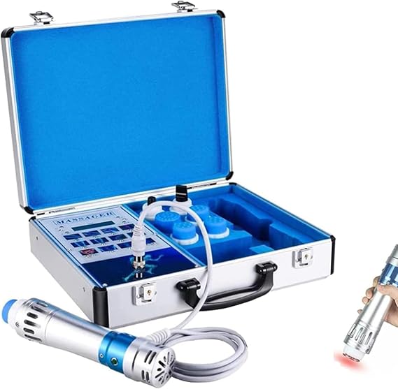 Shock Wave Therapy Device for ED Treatment, Electric External Machine with 12 Energy Settings for Home Use