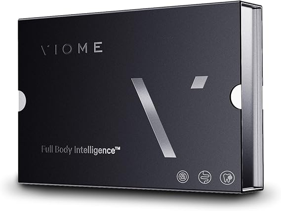 Viome Full Body Test Gut, Oral & Cellular Health Microbiome Home Kit | Personalized food & supplement recommendations from your whole-body results, with progress tracking in the Viome App