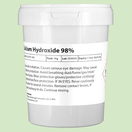Calcium Hydroxide 95% 1Kg Including Delivery
