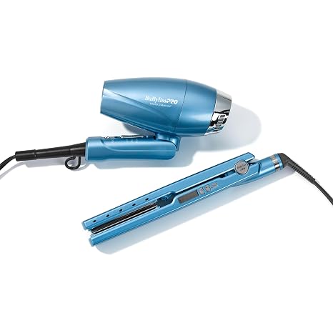 BaBylissPRO 1 1/4" Digital Ionic Flat Iron, Hair Straightener, Shorter Plates