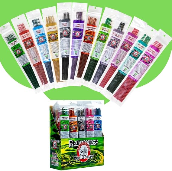 Blunteffects Premium Hand Dipped Incense (12, Assorted)