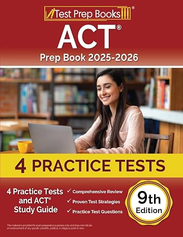 ACT Prep Book: Practice Tests and ACT Study Guide: [9th Edition]