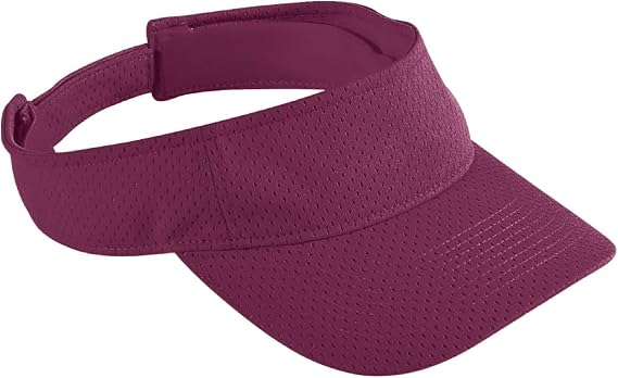 Augusta Sportswear Women's Athletic Mesh Visor - Stylish Sun Hat for Golf, Running, and Outdoor Activities