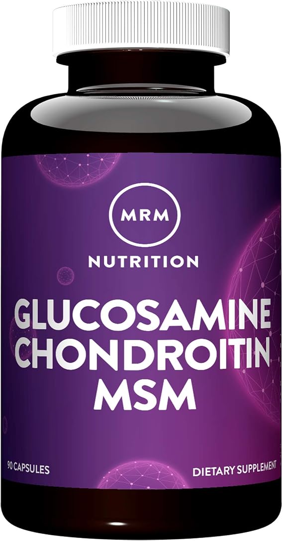MRM Nutrition Glucosamine Chondroitin MSM - for Women & Men - 30 Servings