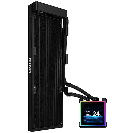 Lian Li HydroShift II LCD-S 360N FANSIZ Siyah Sivi Sogutucu