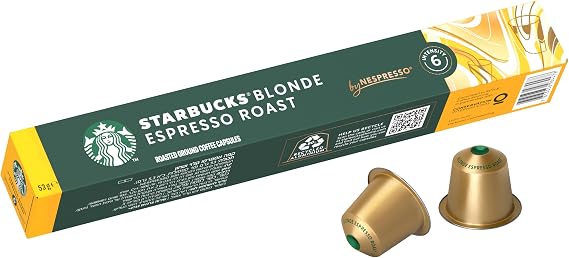 Starbucks By Nespresso Blonde Espresso Kapsül Kahve 1 X 10 Adet