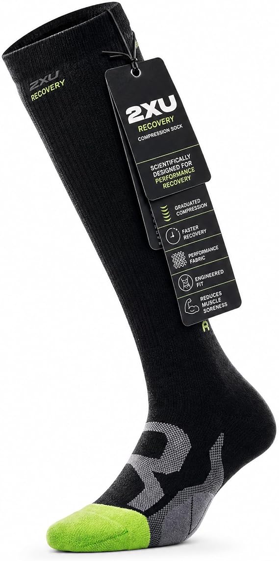 2XU unisex-adult Recovery Compression Sock