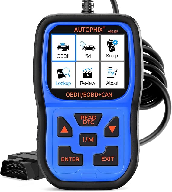 AUTOPHIX OM126P+ OBD2 Scanner for Check Engine Light & Live Data