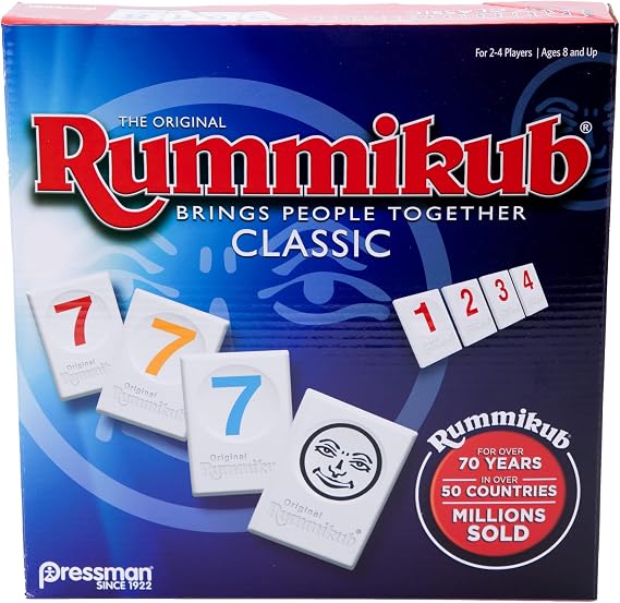 Pressman Rummikub - The Original Rummy Tile Game