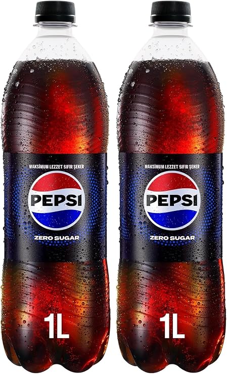 Pepsi Max Cola Diet Beverage 1000 ml 2 pack