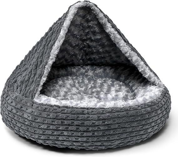 Doughnut Dog Bed Medium, Washable Dog Cave Bed, 66x65x15cm