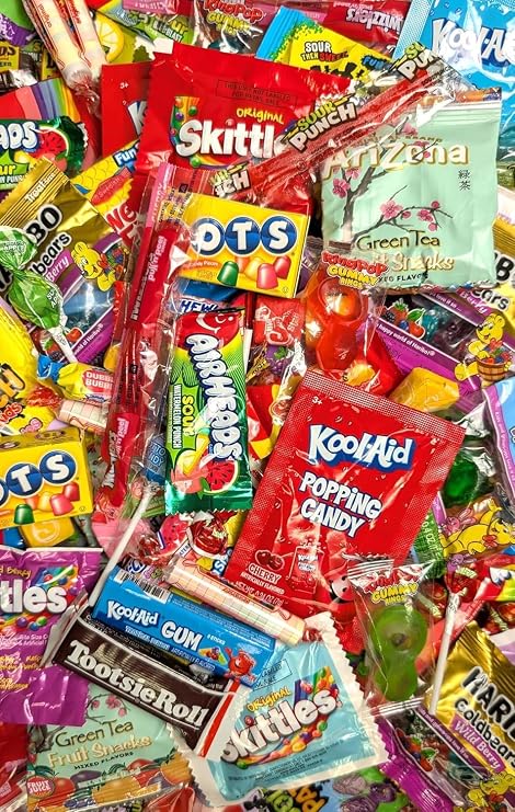 Candy Variety Pack - Assorted Candy Party Mix - 6 LB Bag - Assortment - Individually Wrapped - Bulk Pinata - Mixed - Deluxe Mix