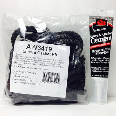 AW 3419 Vermont Castings Encore Catalytic Stove Gasket Kit Complete wGlue VC000-3419
